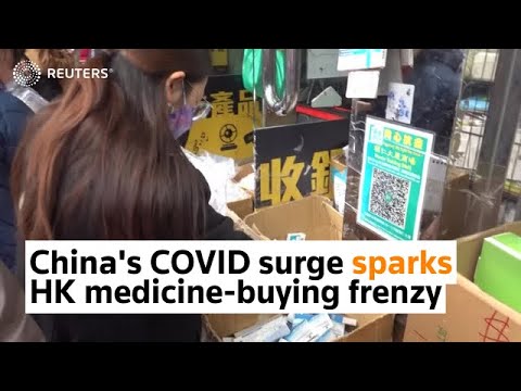 China COVID surge sparks HK medicine-buying frenzy