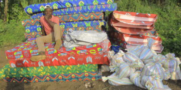 NYIRAGONGO PYGMIES AFFECTED BY VOLCANO RECEIVED SUPPORT FROM MHCD.