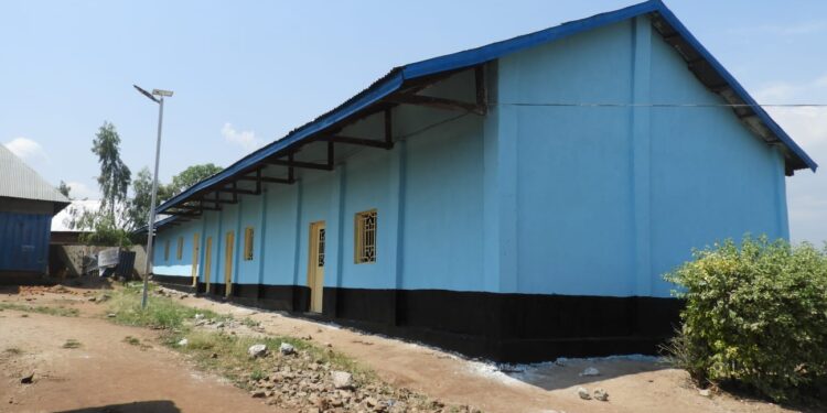 THE CONSTRUCTION OF A BUILDING OF 4 CLASSROOMS IN LUVUNGI
